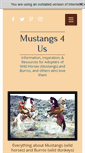 Mobile Screenshot of mustangs4us.com